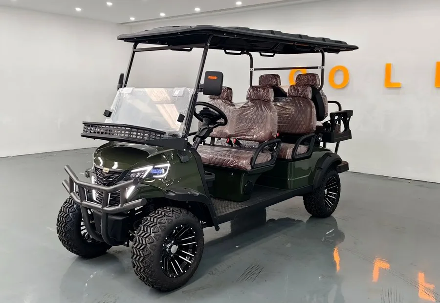 Cadyro forward 4 plus rear 2 electric golf cart